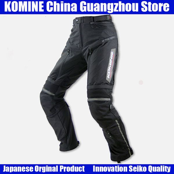 

komine men motocross pants anti-fall kneepad motocycle trousers racing off-road accessories rider professional protective pants
