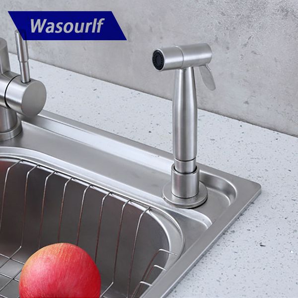 wasourlf pull-out kitchen faucet sprayer set stainless steel for sink smart shower kitchen set with hose easy wash ing
wasourlf pull-out kitchen faucet sprayer set stainless steel for sink smart shower kitchen set with hose easy wash ing