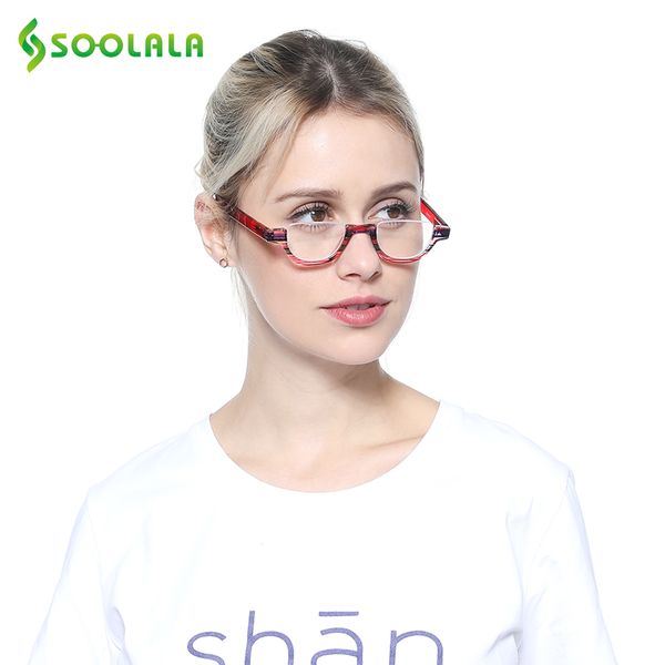 soolala 2020 новый semi-rimless reading glasses для женщин мужчины flat top clear lens presbyopia reading glasses с case +1,0 до +4,0, White;black
soolala 2020 новый semi-rimless reading glasses для женщин мужчины flat top clear lens presbyopia reading glasses с case +1,0 до +4,0, White;black