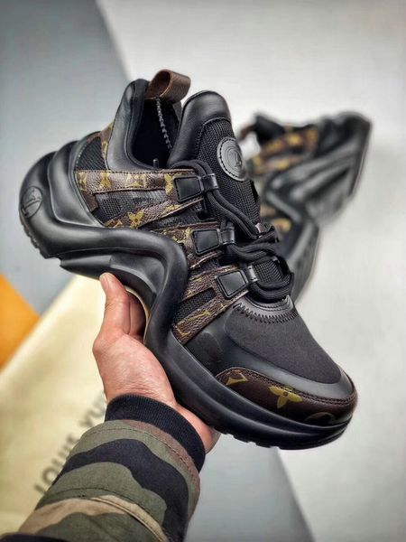 Archlight neaker men de igner ca ual hoe women low neaker luxuriou leather ca ual hoe archlight wave haped ole neaker, Black
Archlight neaker men de igner ca ual hoe women low neaker luxuriou leather ca ual hoe archlight wave haped ole neaker, Black