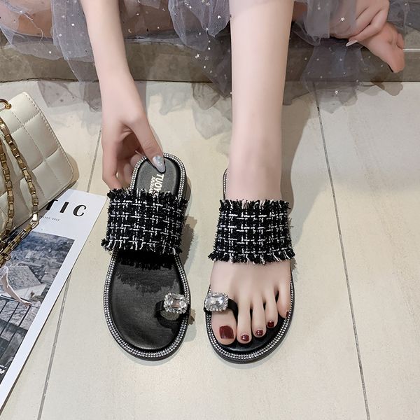 low shoes woman 2020 flock slippers casual slipers women platform new flat pu slides rome cotton fabric rubber shoes, Black
low shoes woman 2020 flock slippers casual slipers women platform new flat pu slides rome cotton fabric rubber shoes, Black