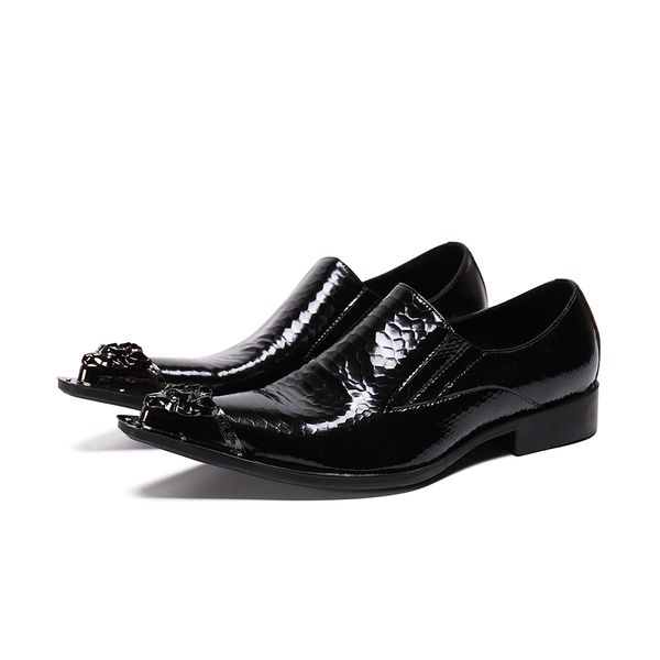 leather shoes men iron head leather shoes black pointy individual character man shoe high heel pointed toe loafers mens
leather shoes men iron head leather shoes black pointy individual character man shoe high heel pointed toe loafers mens