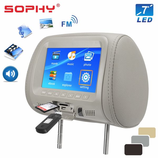 direct universal 7 inches automobile car headrest monitor rear seat entertainment general usb sd card reading
direct universal 7 inches automobile car headrest monitor rear seat entertainment general usb sd card reading