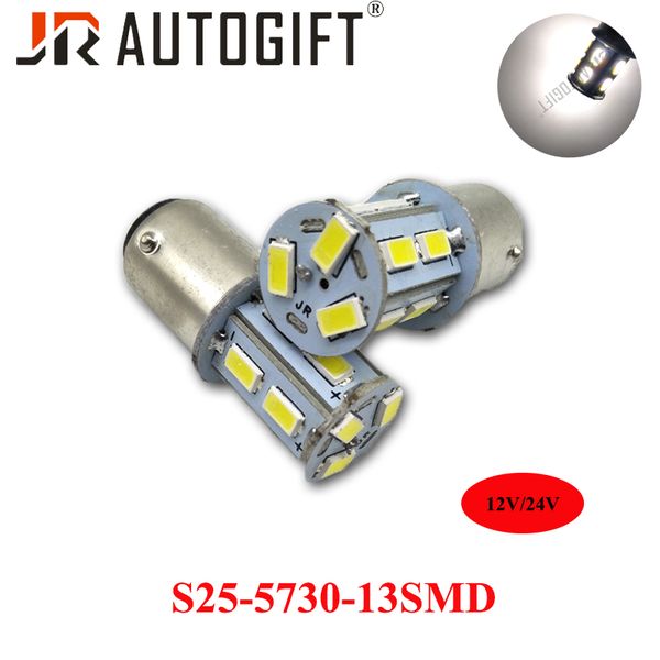 100pcs car-styling 12v/24v s25 1157 bay15d 1156 ba15s 13smd 5630 led 5730 led 13smd p21w brake turn signal light bulb lamp white
100pcs car-styling 12v/24v s25 1157 bay15d 1156 ba15s 13smd 5630 led 5730 led 13smd p21w brake turn signal light bulb lamp white
