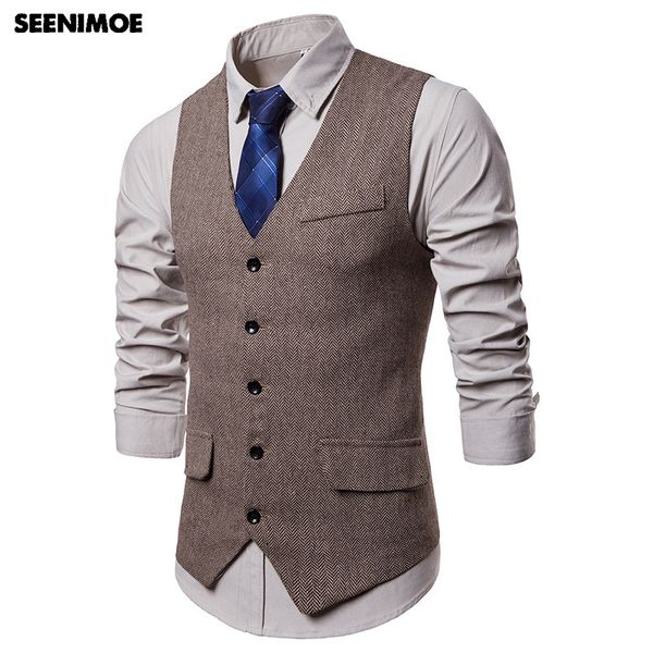 seenimoe 2019 mens waistcoats solid formal blazer vests single breasted vest suit v-neck s-xxl male business dress vest, Black;white
seenimoe 2019 mens waistcoats solid formal blazer vests single breasted vest suit v-neck s-xxl male business dress vest, Black;white