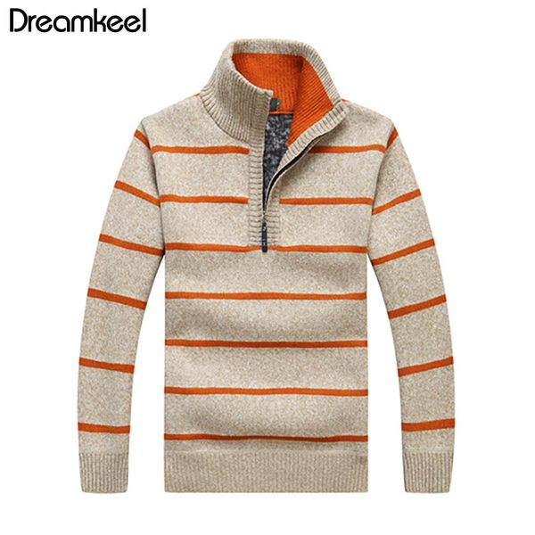 2019 autumn new men's striped sweatercoat pullovers male winter thick sweaters coat stand collar slim fit knitted pullover 3xl, White;black
2019 autumn new men's striped sweatercoat pullovers male winter thick sweaters coat stand collar slim fit knitted pullover 3xl, White;black