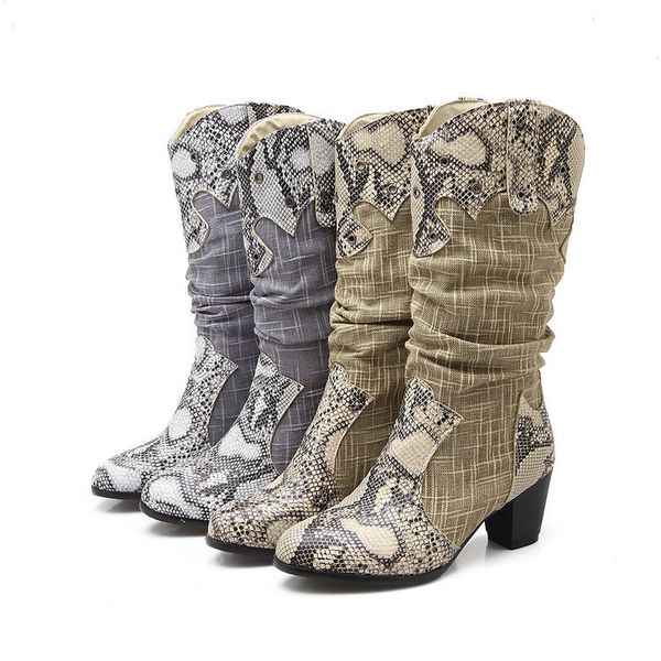 new autumn winter women boots flats heels warm plush pu leather boots knee high, Black
new autumn winter women boots flats heels warm plush pu leather boots knee high, Black