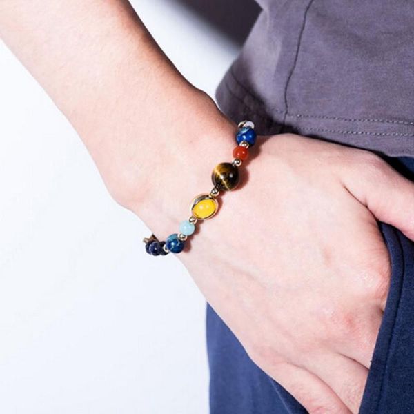 beaded, strands natural stone bead wristband exquisite jewelry accessories bracelet b style solar system bracelets eight planetary, Black
beaded, strands natural stone bead wristband exquisite jewelry accessories bracelet b style solar system bracelets eight planetary, Black