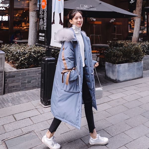 winter jacket women 2019 korean thick warm hooded down cotton padded coats female faux fur overcoat chaqueta mujer long parka, Black
winter jacket women 2019 korean thick warm hooded down cotton padded coats female faux fur overcoat chaqueta mujer long parka, Black