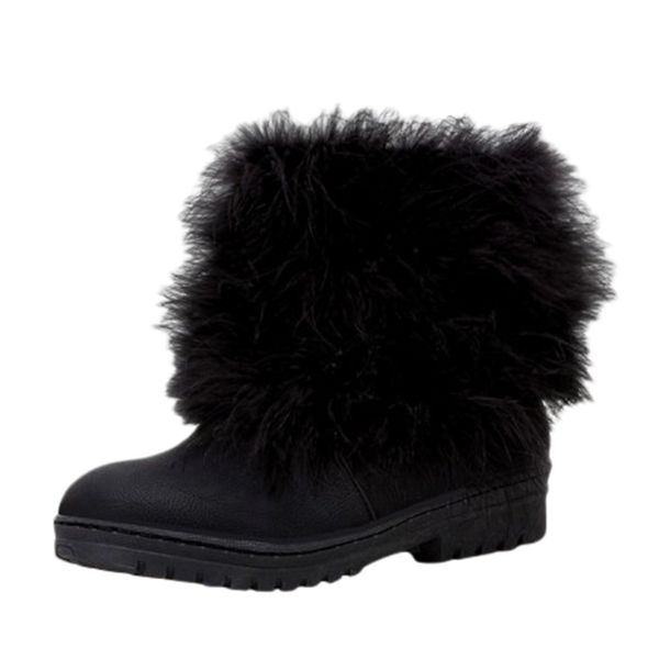 faux fur winter snow booties women warm casual short flat boots large size 35-43 student cotton boot feminina zapatos de mujer, Black
faux fur winter snow booties women warm casual short flat boots large size 35-43 student cotton boot feminina zapatos de mujer, Black