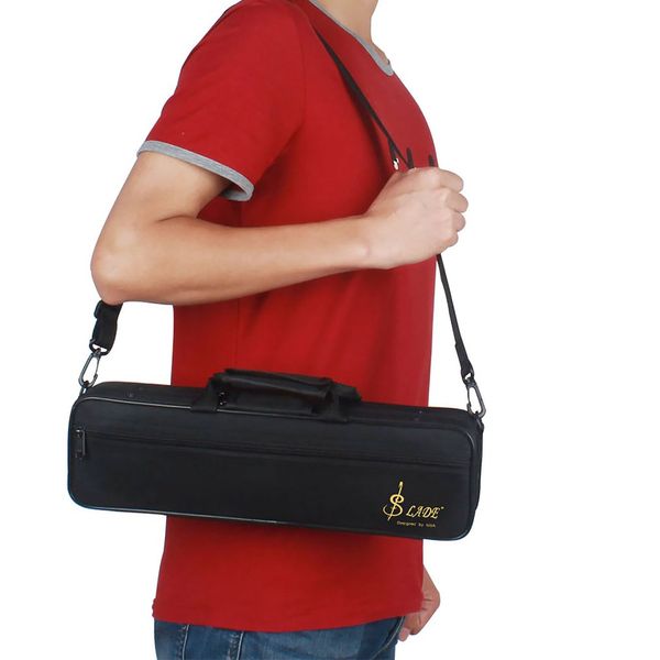 ammoon flute case gig bag backpack box water-resistant 600d foam cotton padding with adjustable single shoulder strap
ammoon flute case gig bag backpack box water-resistant 600d foam cotton padding with adjustable single shoulder strap