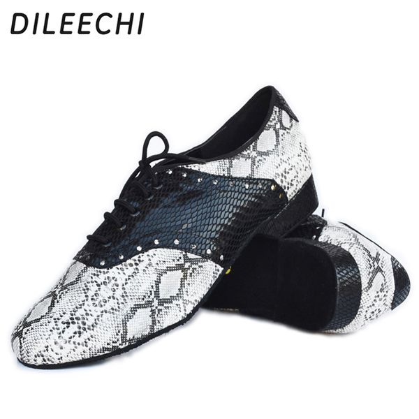 dileechi new modern dance shoes men 's indoor soft outsole latin dance shoes men' s serpentine square heel 2cm
dileechi new modern dance shoes men 's indoor soft outsole latin dance shoes men' s serpentine square heel 2cm