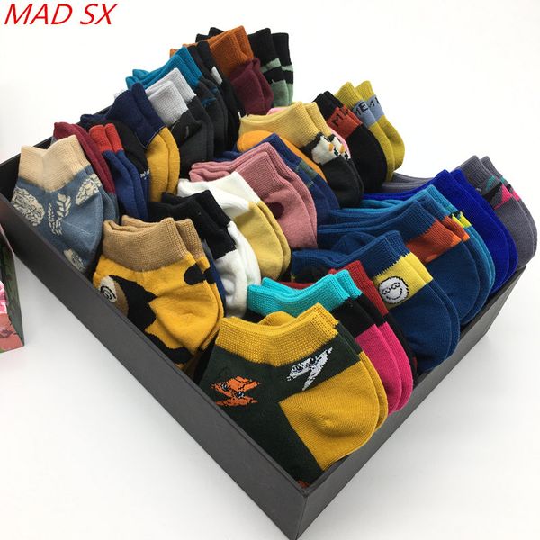 10 pairs/lot men and women colorful novelty funny ankle socks couple trendy happy style crazy cotton breathable short socks, Black
10 pairs/lot men and women colorful novelty funny ankle socks couple trendy happy style crazy cotton breathable short socks, Black