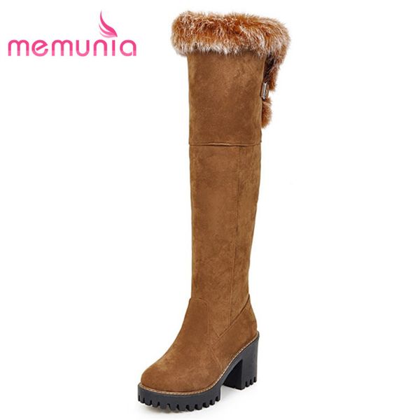 memunia new big size 34-43 fashion buckle boots winter comfortable faux fur boots 2020 fashion new knee high, Black
memunia new big size 34-43 fashion buckle boots winter comfortable faux fur boots 2020 fashion new knee high, Black