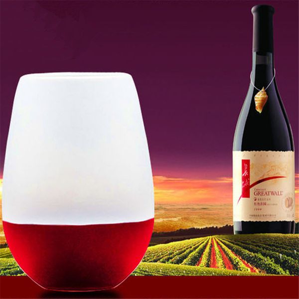 silicone wine glass red wine glass stemless unbreakable beer bottle soft water bottles outdoor cup glass wine cups
silicone wine glass red wine glass stemless unbreakable beer bottle soft water bottles outdoor cup glass wine cups