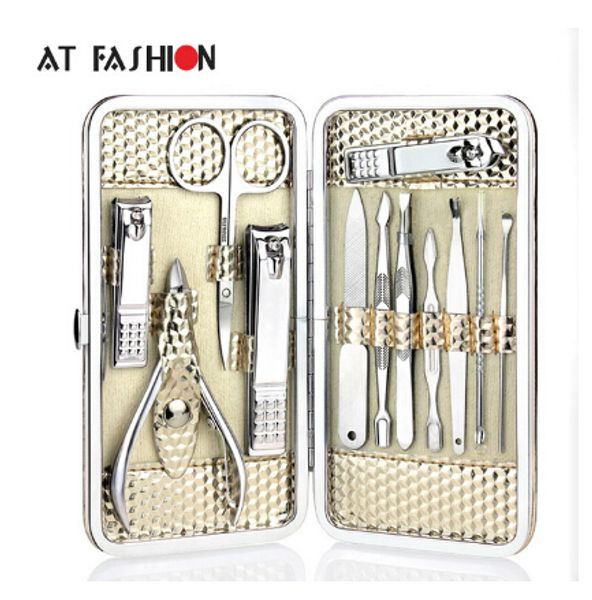 12pcs stainless steel manicure set nail care tools pedicure nail clipper kit with mini finger nail cutter clipper file scissor 
12pcs stainless steel manicure set nail care tools pedicure nail clipper kit with mini finger nail cutter clipper file scissor