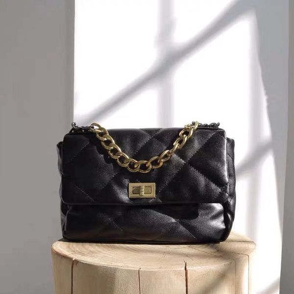 2019 new fashion women pu leather shoulder crossbody bag ladies diamond lattice chain handbag
2019 new fashion women pu leather shoulder crossbody bag ladies diamond lattice chain handbag