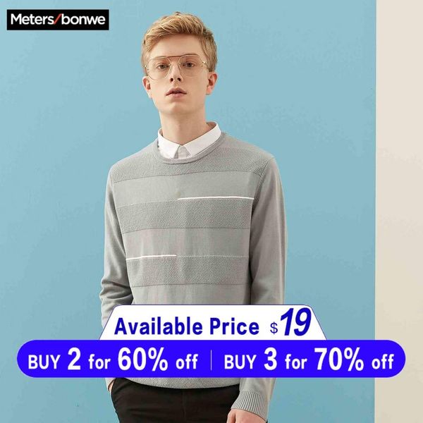metersbonwe sweater men 2019 autumn fashion long sleeve knitted men cotton sweater leisure clothes, White;black
metersbonwe sweater men 2019 autumn fashion long sleeve knitted men cotton sweater leisure clothes, White;black