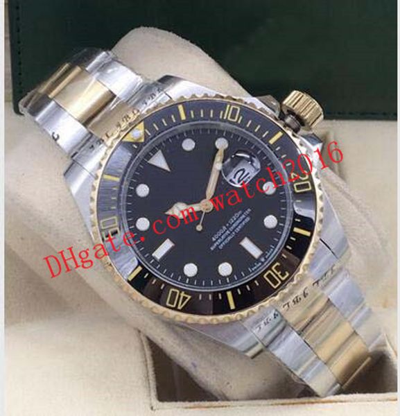 wholesale price luxury watch mens crown 116613 2tone 18k yellow gold/steel black ceramic watch *mint* automatic fashion men's watches, Slivery;brown
wholesale price luxury watch mens crown 116613 2tone 18k yellow gold/steel black ceramic watch *mint* automatic fashion men's watches, Slivery;brown