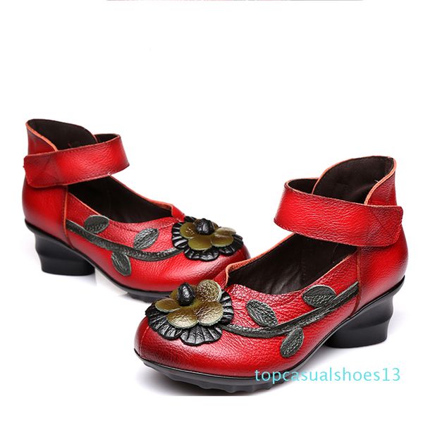 yaerni women leisure printing fashion genuine leather mid heel wedding shoes woman genuine leather pumps t13, Black
yaerni women leisure printing fashion genuine leather mid heel wedding shoes woman genuine leather pumps t13, Black