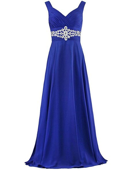 2019 elegant v-neck crystal a-line party gowns with pleats lace up chiffon plus size formal evening celebrity dresses be62, Black;red
2019 elegant v-neck crystal a-line party gowns with pleats lace up chiffon plus size formal evening celebrity dresses be62, Black;red