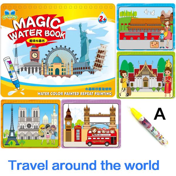 4 style children's puzzle water album magic water book album graffiti baby painting kindergarten drawing board toys
4 style children's puzzle water album magic water book album graffiti baby painting kindergarten drawing board toys