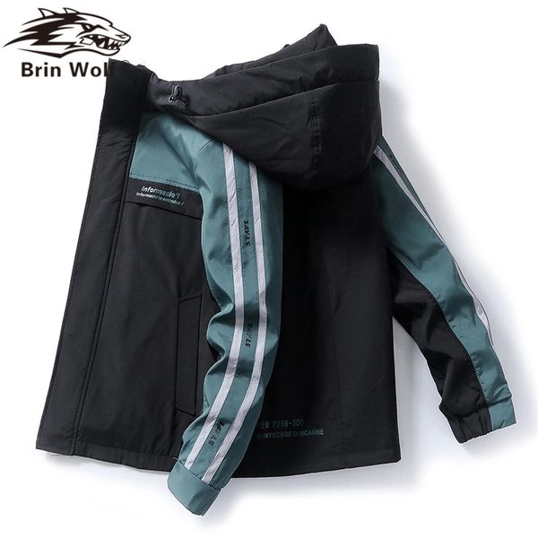 brin spring autumn mens fashion outerwear windbreaker men' s striped thin jackets hooded casual sporting coat clothes, Black;brown
brin spring autumn mens fashion outerwear windbreaker men' s striped thin jackets hooded casual sporting coat clothes, Black;brown