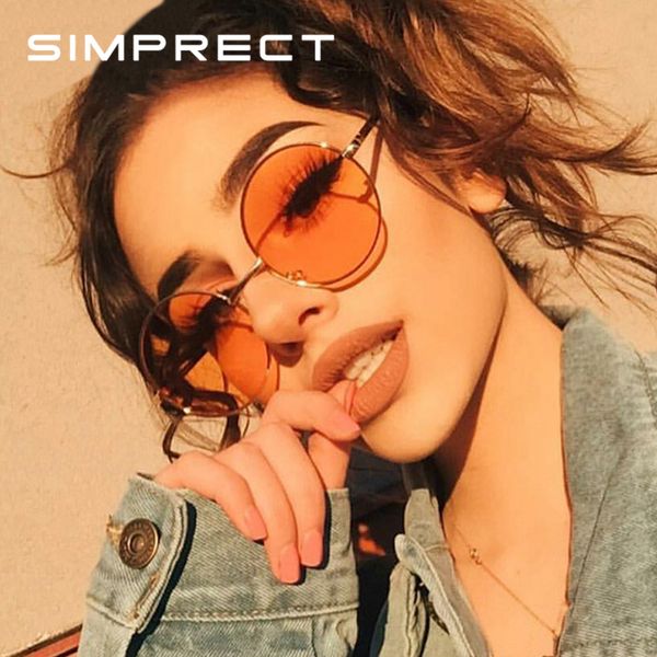 simprect retro round sunglasses women 2019 brand designer uv400 vintage metal frame sun glasses fashion lunette de soleil femme, White;black
simprect retro round sunglasses women 2019 brand designer uv400 vintage metal frame sun glasses fashion lunette de soleil femme, White;black