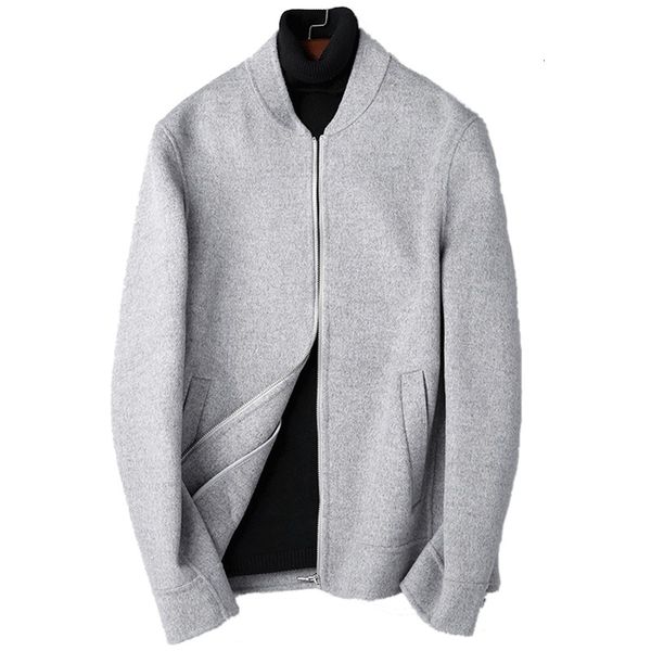 autumn winter jacket men 100% wool coat double-side woolen coat men streetwear baseball jackets short coats abrigo hombre my1882, Black
autumn winter jacket men 100% wool coat double-side woolen coat men streetwear baseball jackets short coats abrigo hombre my1882, Black