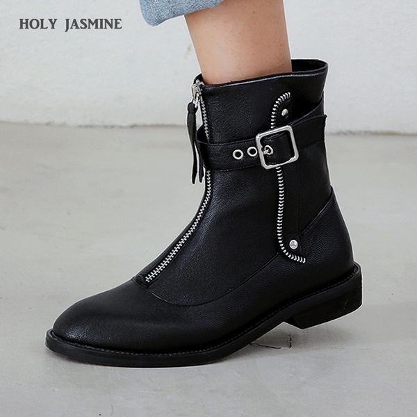 2020 new casual women shoes winter leather short tube boots fashion trend comfortable soft wild warm women's boots, Black 
2020 new casual women shoes winter leather short tube boots fashion trend comfortable soft wild warm women's boots, Black