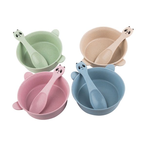 1set cartoon baby dining plate food set lovely panda safe wheat straw baby dish children rice bowl plate baby bowl duarble
1set cartoon baby dining plate food set lovely panda safe wheat straw baby dish children rice bowl plate baby bowl duarble