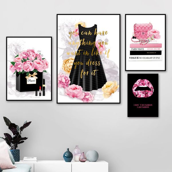 fashion book girl paris perfume handbag wall art canvas painting nordic posters and prints wall pictures for living room decor
fashion book girl paris perfume handbag wall art canvas painting nordic posters and prints wall pictures for living room decor