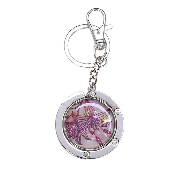fashion-keychain / folding handbag hook bag hook door table zinc alloy lily purple
fashion-keychain / folding handbag hook bag hook door table zinc alloy lily purple