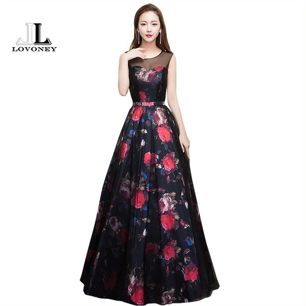 lovoney 2019 new design flower pattern elegant evening dress long see through back formal party dresses evening gown m209, White;black
lovoney 2019 new design flower pattern elegant evening dress long see through back formal party dresses evening gown m209, White;black