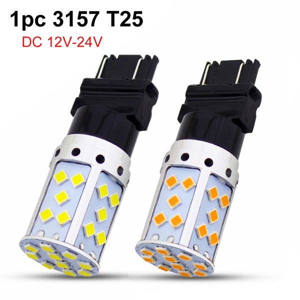 1pc 9-30v 3157 t25 led bulb35 smd 3030 led white amber yellow lamp for auto car turn signal reverse backup reversing light lamp
1pc 9-30v 3157 t25 led bulb35 smd 3030 led white amber yellow lamp for auto car turn signal reverse backup reversing light lamp