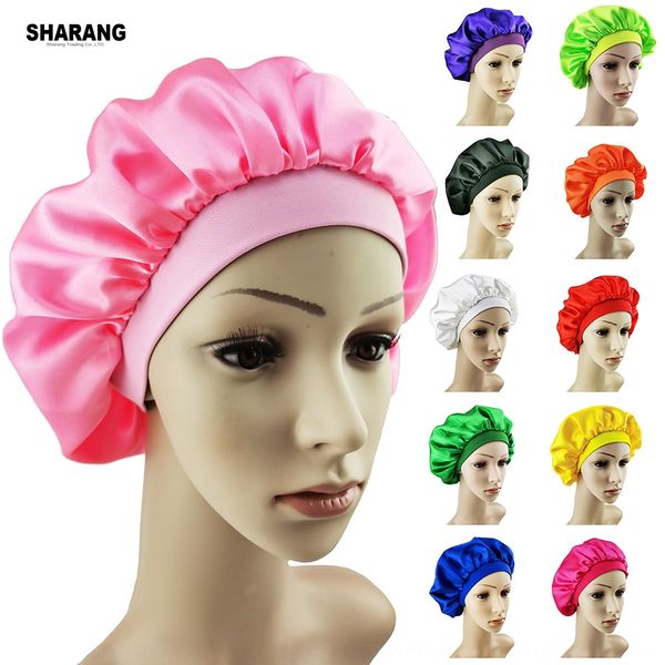 satin imitation silk sleeping cleaning shower silk shower satin wide-brimmed cap home cleaning bath cap yuezi chemotherapy headscarf, Blue;gray 
satin imitation silk sleeping cleaning shower silk shower satin wide-brimmed cap home cleaning bath cap yuezi chemotherapy headscarf, Blue;gray