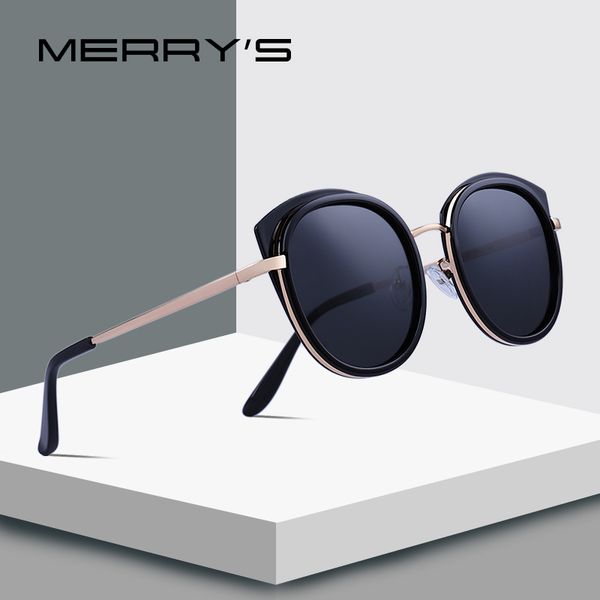 merrys design women fashion cat eye polarized sunglasses metal temple 100% uv protection s6086, White;black
merrys design women fashion cat eye polarized sunglasses metal temple 100% uv protection s6086, White;black