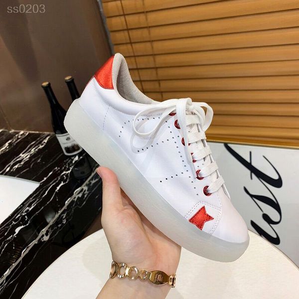2020 personality autumn and winter small white shoes leather color matching translucent flat bottom shoes lace wild casual comfortable women, Black
2020 personality autumn and winter small white shoes leather color matching translucent flat bottom shoes lace wild casual comfortable women, Black