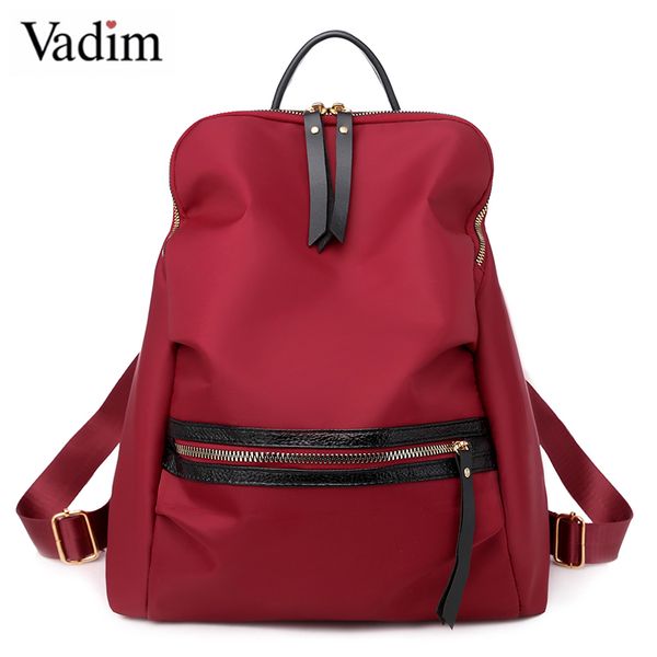 vadim 2019 large capacity casual bag women backpack oxford female backpack ladies daypack for girls school bags travel sac a dos
vadim 2019 large capacity casual bag women backpack oxford female backpack ladies daypack for girls school bags travel sac a dos