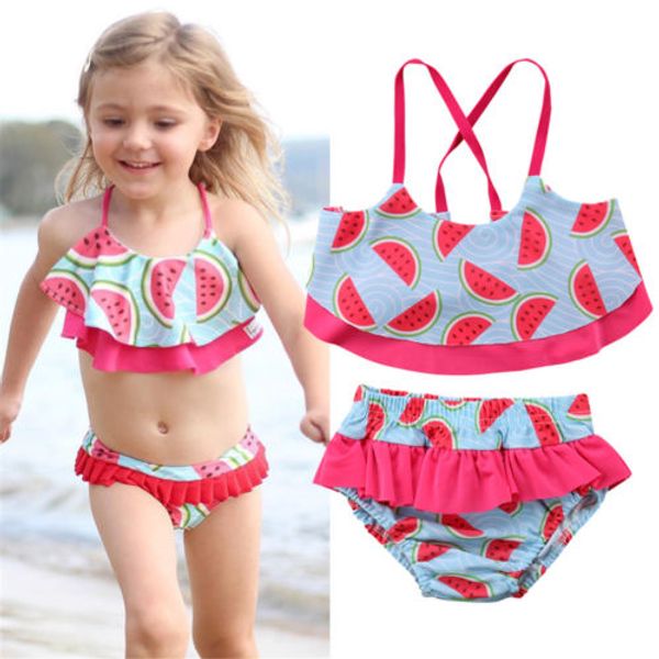 meihuida kids baby girl floral bikini set watermelon swimwear halter bandage swimsuit high waist bathing suit toddler beachwear
meihuida kids baby girl floral bikini set watermelon swimwear halter bandage swimsuit high waist bathing suit toddler beachwear