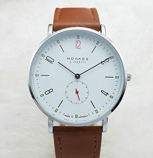 2019 новые роскошные часы марки NOMOS водонепроницаемые кварцевые часы мужские кожан
2019 новые роскошные часы марки NOMOS водонепроницаемые кварцевые часы мужские кожан