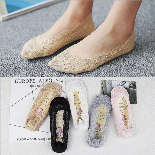 1 pair lace invisible socks women cotton boat socks high heels low cut silicone ankle short footwear, Black;white
1 pair lace invisible socks women cotton boat socks high heels low cut silicone ankle short footwear, Black;white