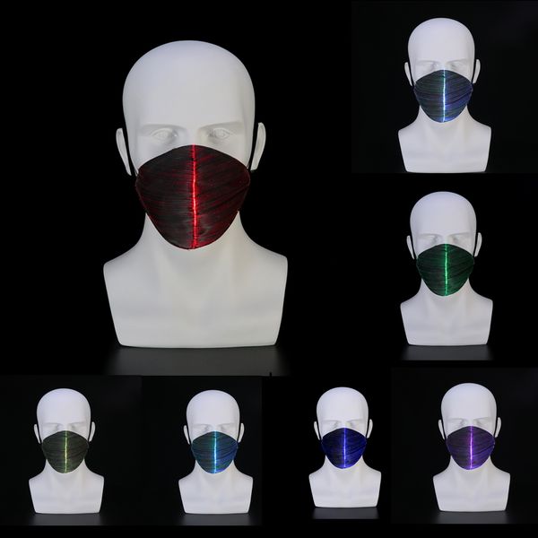 7 colors led light mask color changeable night riding cycling face masks fashion halloween men running costume prop, Black
7 colors led light mask color changeable night riding cycling face masks fashion halloween men running costume prop, Black