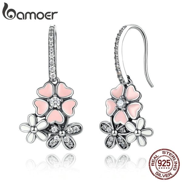 bamoer luxury 100% 925 sterling silver pink flower поэтический daisy cherry blossom падение серьги ювелирные изделия sce016 cj191223
bamoer luxury 100% 925 sterling silver pink flower поэтический daisy cherry blossom падение серьги ювелирные изделия sce016 cj191223