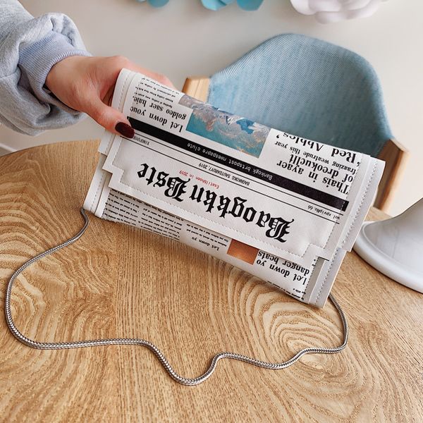 newspapers modeling day clutch bags letter envelope bag casual shoulder bag purse evening bags with clothing wallet
newspapers modeling day clutch bags letter envelope bag casual shoulder bag purse evening bags with clothing wallet
