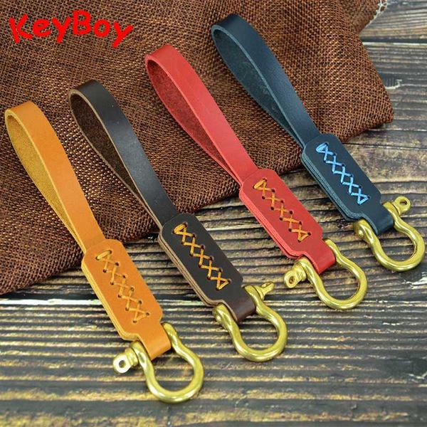 cowhide leather car key chain handmade stitches vegetable tanning keychain pendant vintage brass vachette clasp hangings, Silver
cowhide leather car key chain handmade stitches vegetable tanning keychain pendant vintage brass vachette clasp hangings, Silver