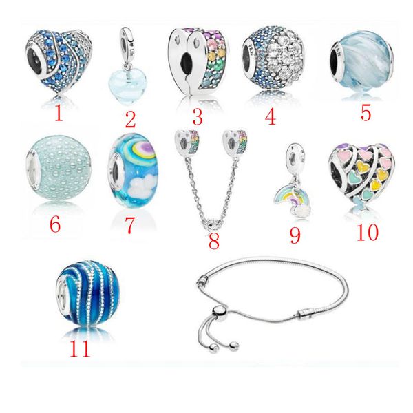 heart love 925 sterling silver enamel beads bracelets fit pandora charm beaded ale chain bracelets for women fashion jewelry european style, Black
heart love 925 sterling silver enamel beads bracelets fit pandora charm beaded ale chain bracelets for women fashion jewelry european style, Black