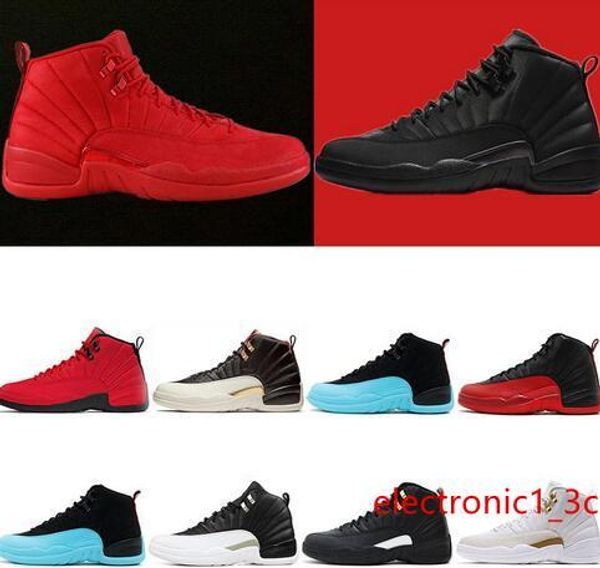 new 12 12s men basketball shoes sneakers black white playoff the master gym red gamma blue 12s mens sports shoes 7-13
new 12 12s men basketball shoes sneakers black white playoff the master gym red gamma blue 12s mens sports shoes 7-13