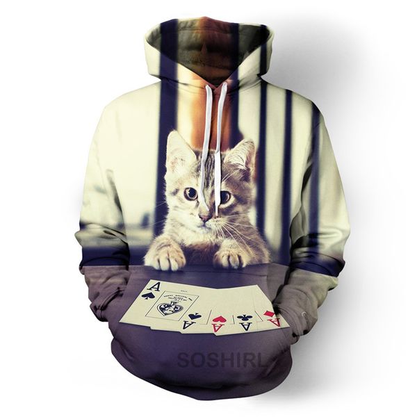 soshirl god of game hoodies hipster funny animal hoody cat winner winter sweatshirt harajuku hip hop streetwear coats plus size, Black
soshirl god of game hoodies hipster funny animal hoody cat winner winter sweatshirt harajuku hip hop streetwear coats plus size, Black