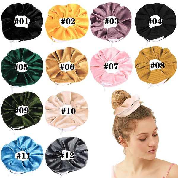 12 colors new zipper velvet scrunchie women girls elastic hair rubber bands accessories tie hair rope ring holder headwear headdress, Slivery;white
12 colors new zipper velvet scrunchie women girls elastic hair rubber bands accessories tie hair rope ring holder headwear headdress, Slivery;white